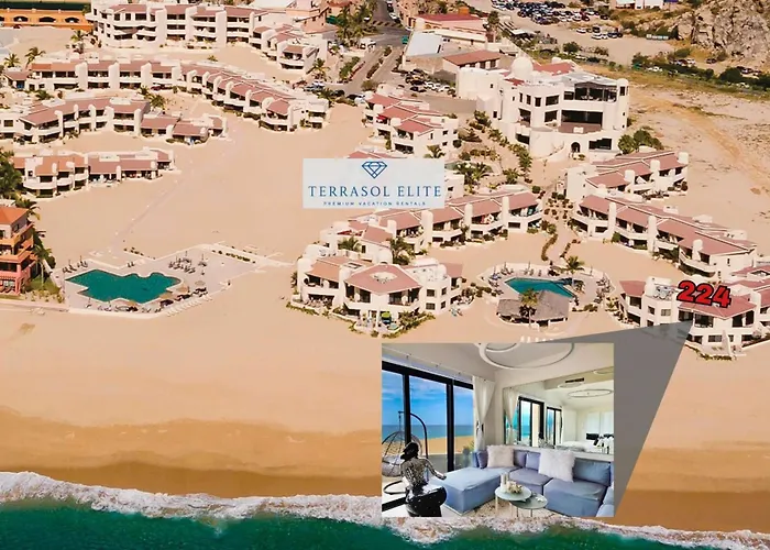 Сasa de vacaciones Unit 224-honeymoon Dream-beachfront At Terrasol *